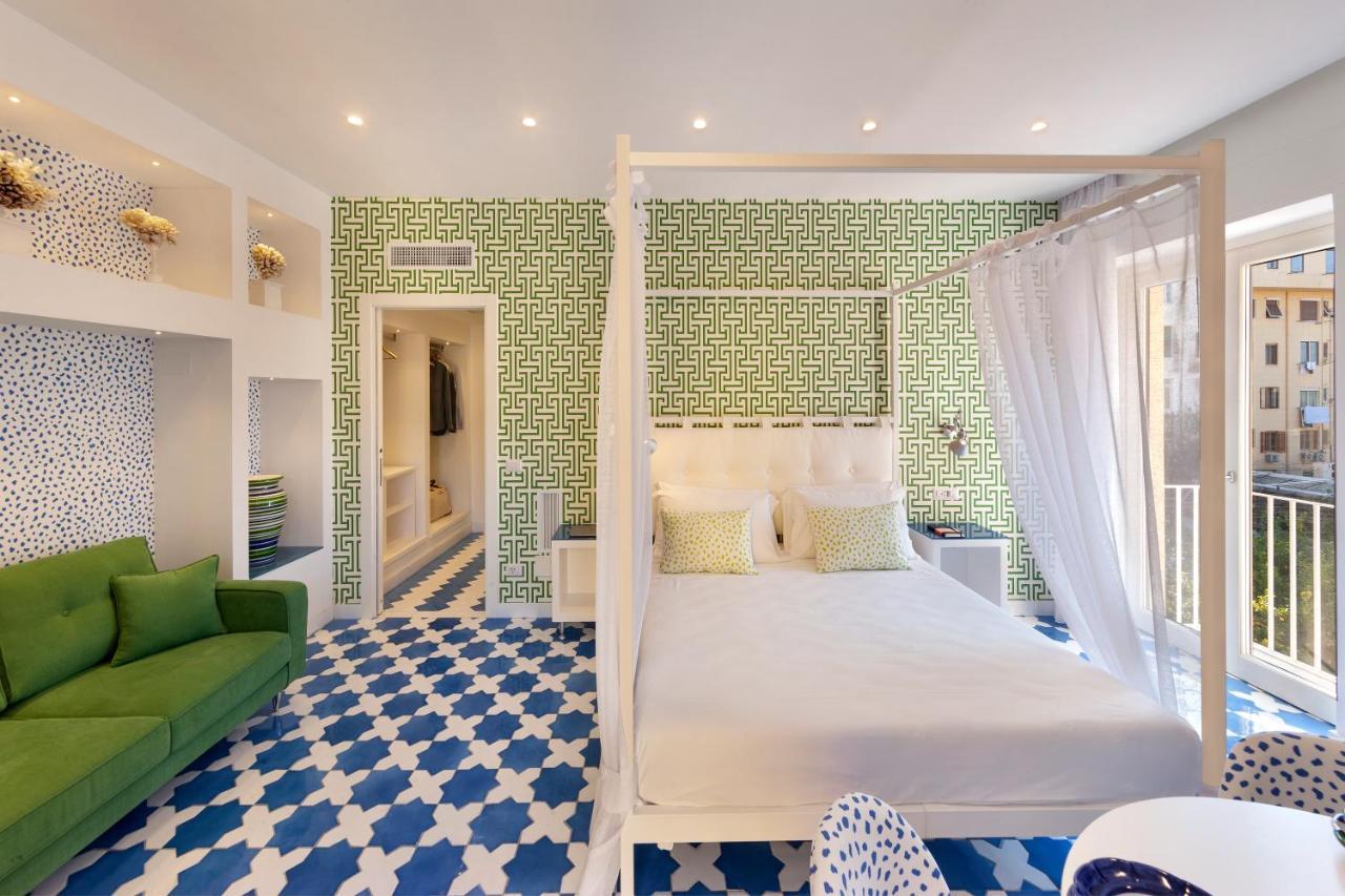 Luxury&Romantic Apartment With Balcony In Sorrento Bagian luar foto