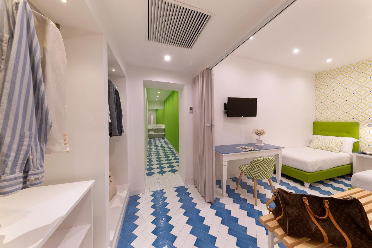 Luxury&Romantic Apartment With Balcony In Sorrento Bagian luar foto