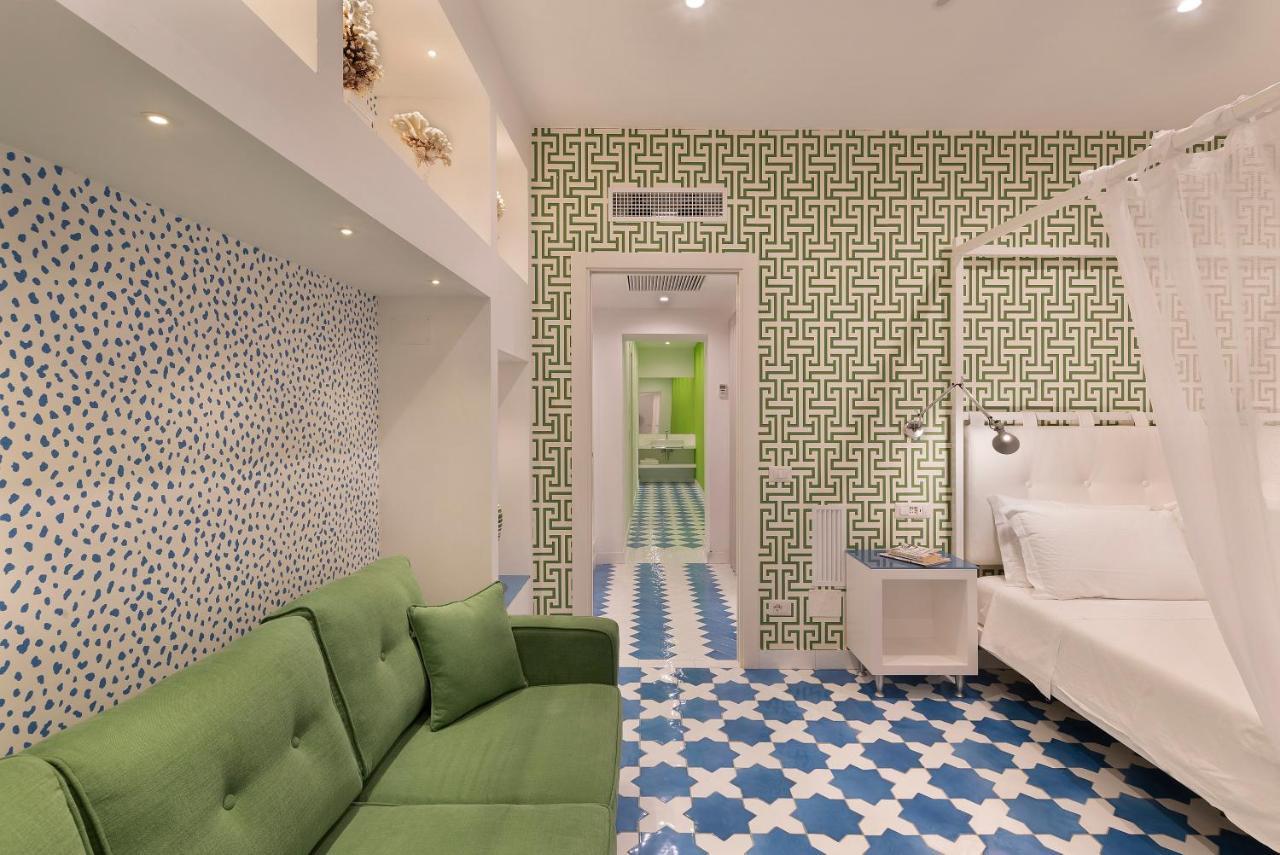 Luxury&Romantic Apartment With Balcony In Sorrento Bagian luar foto